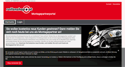 Desktop Screenshot of montagepartner.reifenshop.at